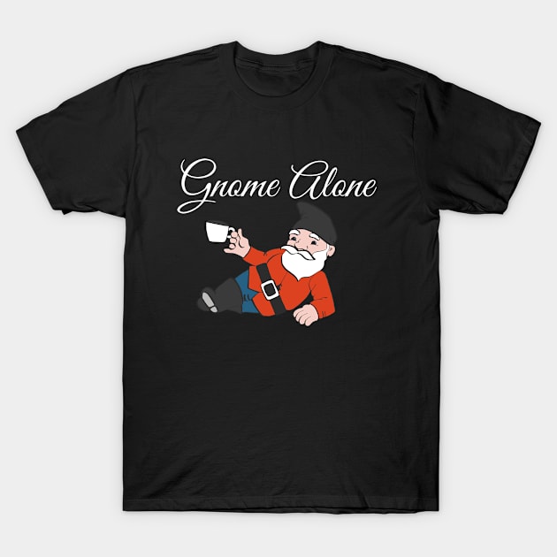 Gnome Alone T-Shirt by Fafi